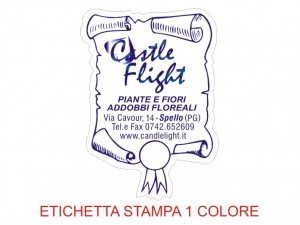 Etichette adesive grandi per fioristi, fiorai e vivaisti (mm 50x34)  (cod.72G)